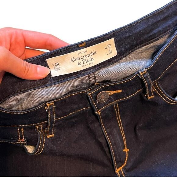 Abercrombie & Fitch The Super Skinny mid rise Jean Strechy‎ W32 L31 - Picture 8 of 9